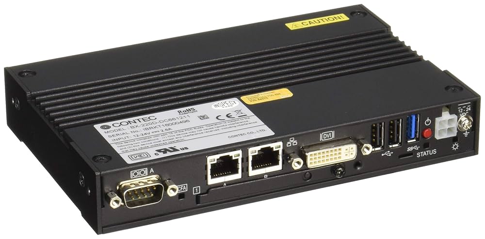 CONTEC ボクスコンピュータUSB BX-220D-DC731211 ぷらっとオンライン】CONTEC ボックスコンピュータBX-220